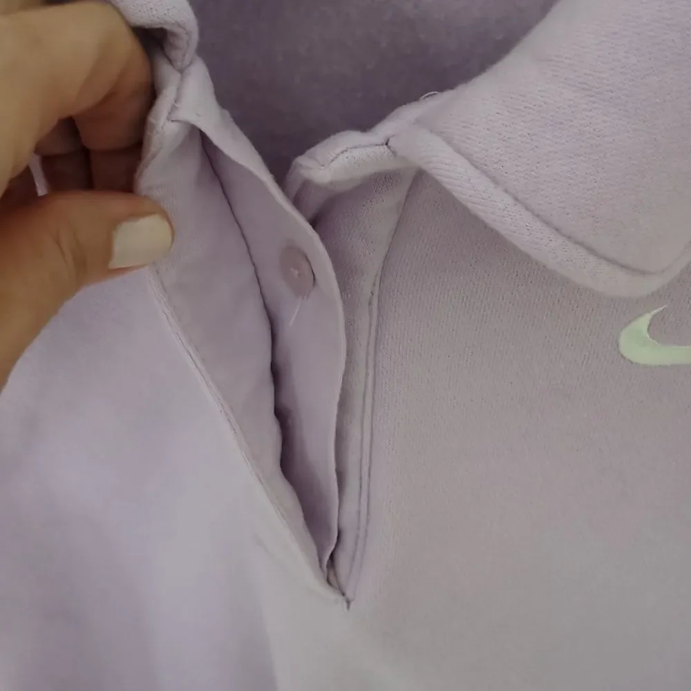Nike Women's Phoenix Fleece Crop Polo Sweatshirt